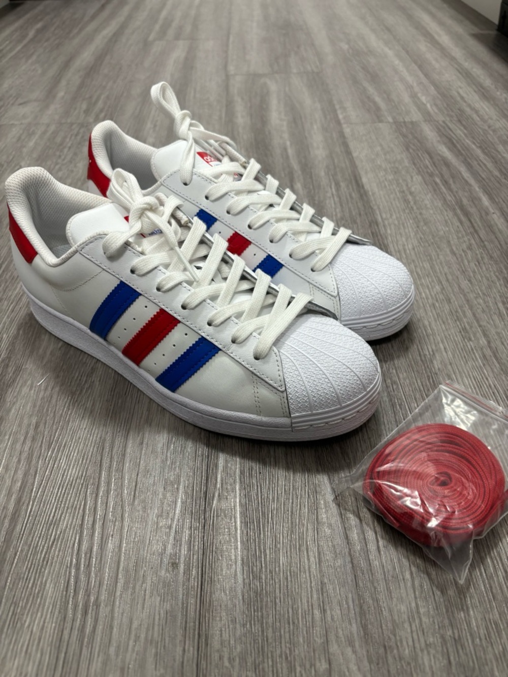 Adidas Americana vs Superstar shoes
